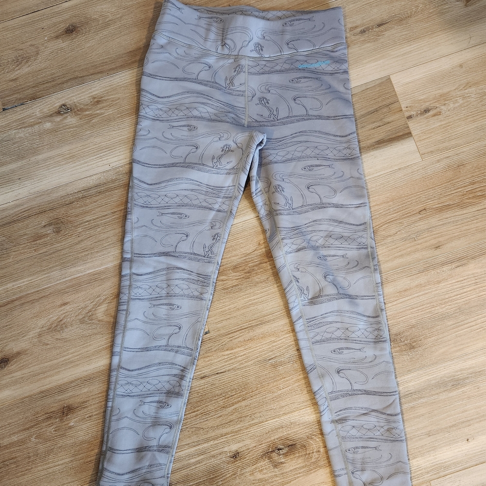 Grundens Fleece Leggings | Salmon Sisters Collection | size Small